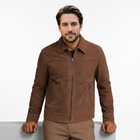 Suede Solid Leather Biker Jacket