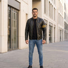 Taj Signature Silverstone Racing Leather Jacket