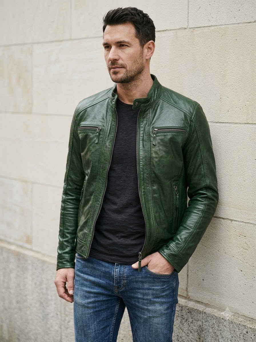 Taj Signature Monaco Emerald Racing Jacket
