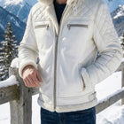 Taj Signature Alpine Winter Leather Bomber