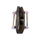 Genuine Leather Handbags with Bamboo handle for Women - Multi-Style Tote, Crossbody, and Top Handle Bag.
