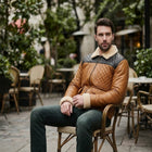 Taj Signature Alpine Mustard Quilted Sherpa Jacket