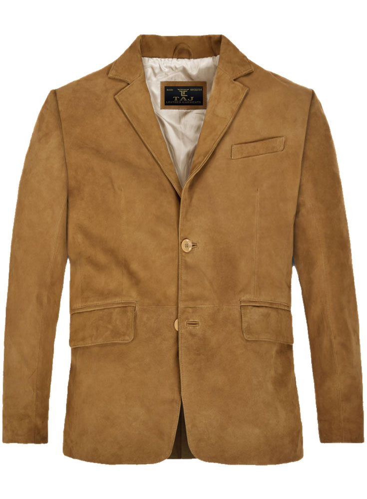 Men's Brown Leather Coat - Premium Quality by Taj Leather