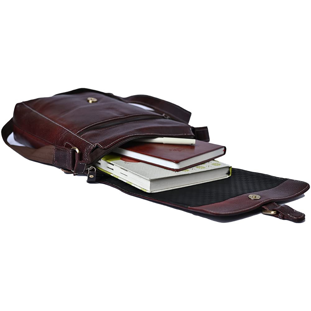 LEATHER SLING BAG (Brown)