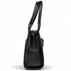 TAJ LEATHER Genuine Leather Handbag for Women, Premium Crocodile Pattern Tote Bag, Spacious Ladies Purse for Office, Work, Shopping & Daily Use, Stylish Shoulder Bag