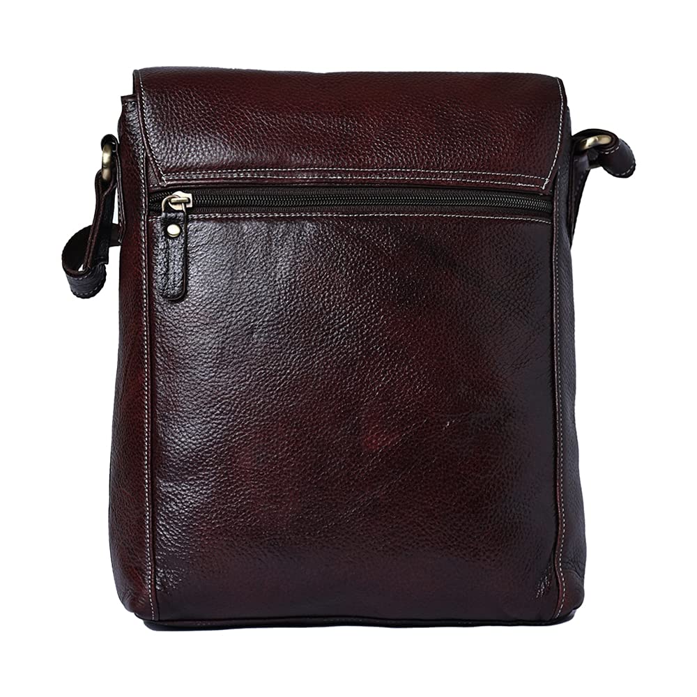 LEATHER SLING BAG (Brown)