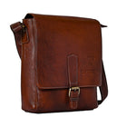 LEATHER SLING BAG (Tan)