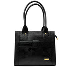 TAJ LEATHER Genuine Leather Handbag for Women, Premium Crocodile Pattern Tote Bag, Spacious Ladies Purse for Office, Work, Shopping & Daily Use, Stylish Shoulder Bag