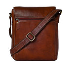 LEATHER SLING BAG (Tan)