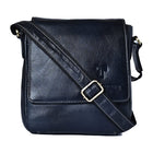 LEATHER SLING BAG (192) (Blue)
