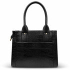TAJ LEATHER Genuine Leather Handbag for Women, Premium Crocodile Pattern Tote Bag, Spacious Ladies Purse for Office, Work, Shopping & Daily Use, Stylish Shoulder Bag