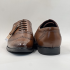 Taj Leather Men's Tan Wingtip Brogue Leather Oxford Shoes