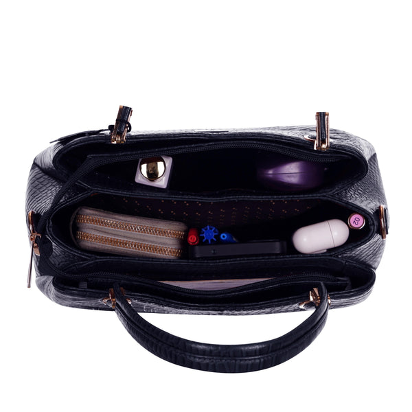 Genuine Leather Handbags for Women - Multi-Style Tote, Crossbody, and Top Handle Bag