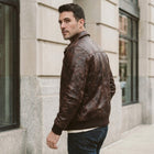 Taj Heritage Dakota Distressed Leather Jacket
