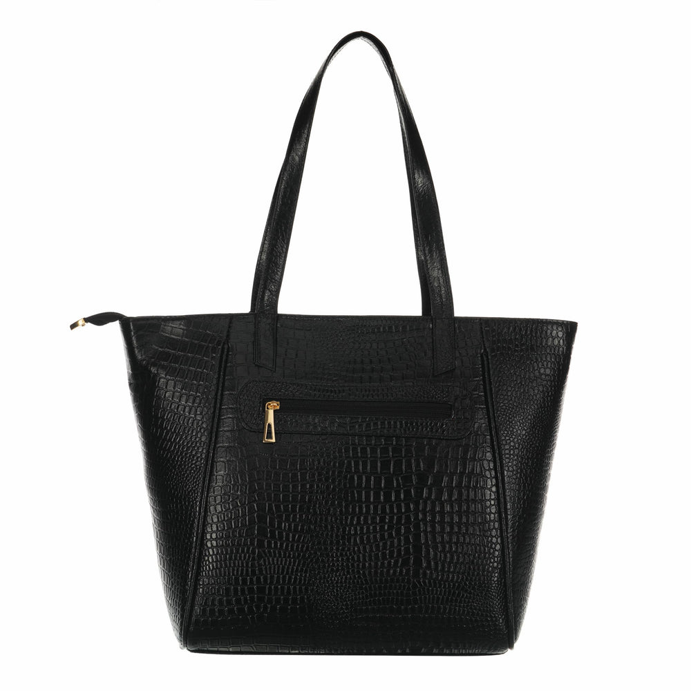 TAJ LEATHER Genuine Leather Tote Bag for Women, Premium Textured Handbag with Spacious Compartment, Stylish Shoulder Carry Bag for Office, Shopping, Travel & Everyday Use