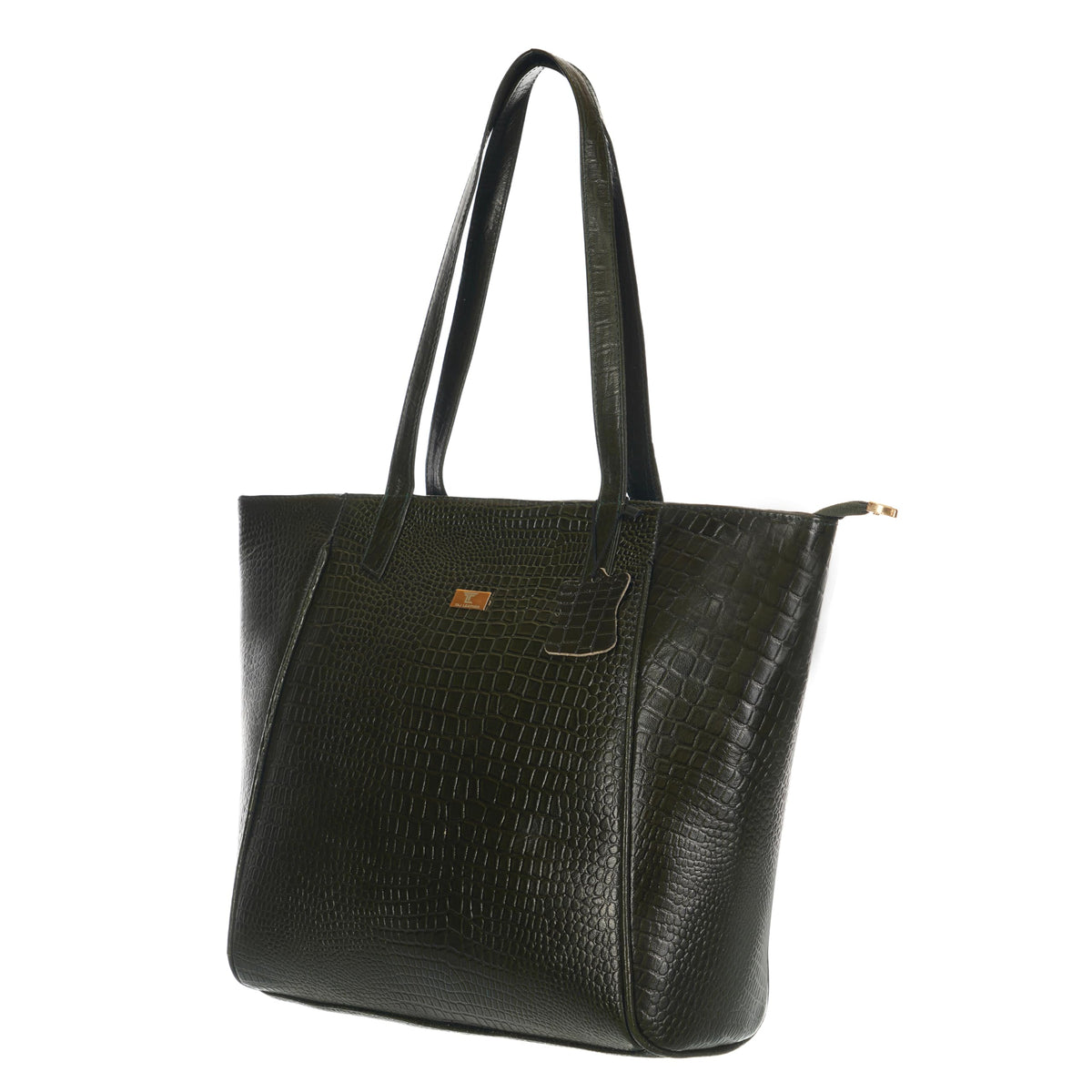 TAJ LEATHER Genuine Leather Tote Bag for Women, Premium Textured Handbag with Spacious Compartment, Stylish Shoulder Carry Bag for Office, Shopping, Travel & Everyday Use