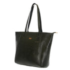 TAJ LEATHER Genuine Leather Tote Bag for Women, Premium Textured Handbag with Spacious Compartment, Stylish Shoulder Carry Bag for Office, Shopping, Travel & Everyday Use