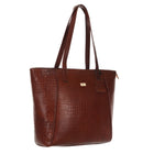 TAJ LEATHER Genuine Leather Tote Bag for Women, Premium Textured Handbag with Spacious Compartment, Stylish Shoulder Carry Bag for Office, Shopping, Travel & Everyday Use