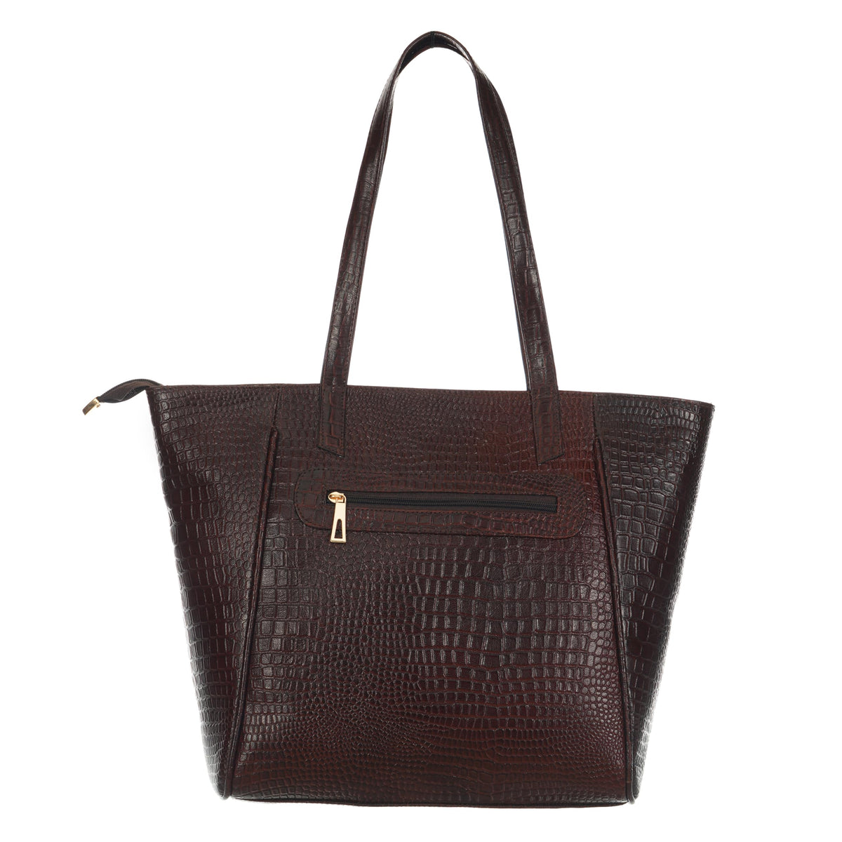 TAJ LEATHER Genuine Leather Tote Bag for Women, Premium Textured Handbag with Spacious Compartment, Stylish Shoulder Carry Bag for Office, Shopping, Travel & Everyday Use