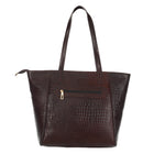 TAJ LEATHER Genuine Leather Tote Bag for Women, Premium Textured Handbag with Spacious Compartment, Stylish Shoulder Carry Bag for Office, Shopping, Travel & Everyday Use