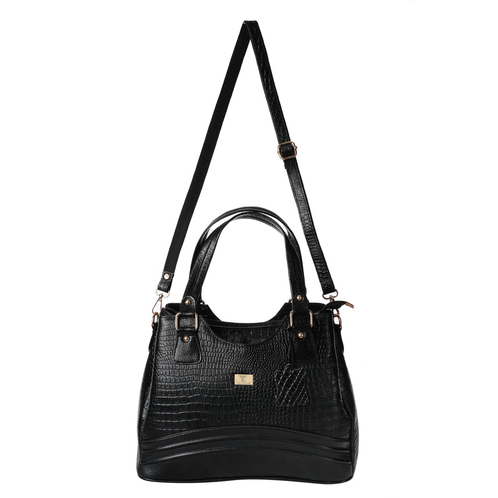 TAJ LEATHER Genuine Leather Women's Handbag for Ladies | Premium Tote Shoulder Bag with Double Handles, Spacious Main Compartment, Stylish Everyday Office & Casual Bag