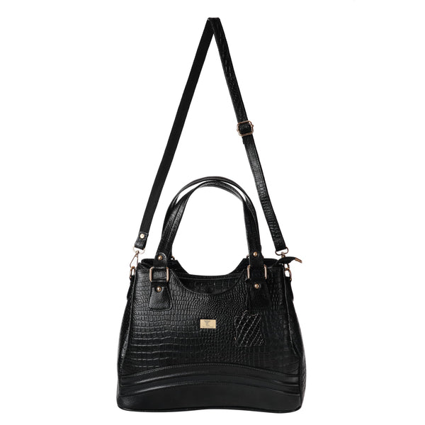 TAJ LEATHER Genuine Leather Women's Handbag for Ladies | Premium Tote Shoulder Bag with Double Handles, Spacious Main Compartment, Stylish Everyday Office & Casual Bag