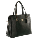 TAJ LEATHER Genuine Leather Handbag for Women | Premium Textured Tote Bag with Spacious Compartments | Stylish Shoulder Carry Bag for Office, Work, Shopping & Everyday Use
