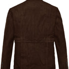 Men's Brown Leather Coat - Premium Quality by Taj Leather