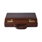 Taj Leather Trolly Suitcase Bag - 100% Leather