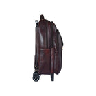 Leather Accessories 18 Inch Leather Laptop Backpacks Trolley Bags