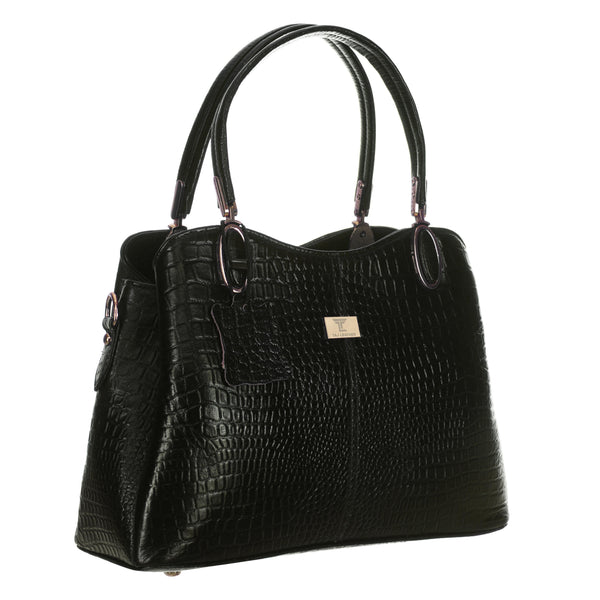 Genuine Leather Handbags for Women - Multi-Style Tote, Crossbody, and Top Handle Bag