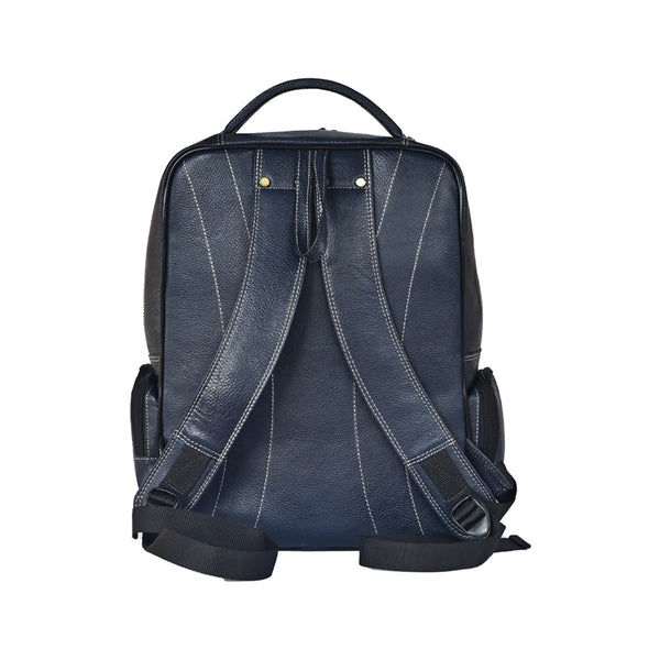 Large 35 L Laptop Backpack 100% Genuine Leather Laptop Backpack