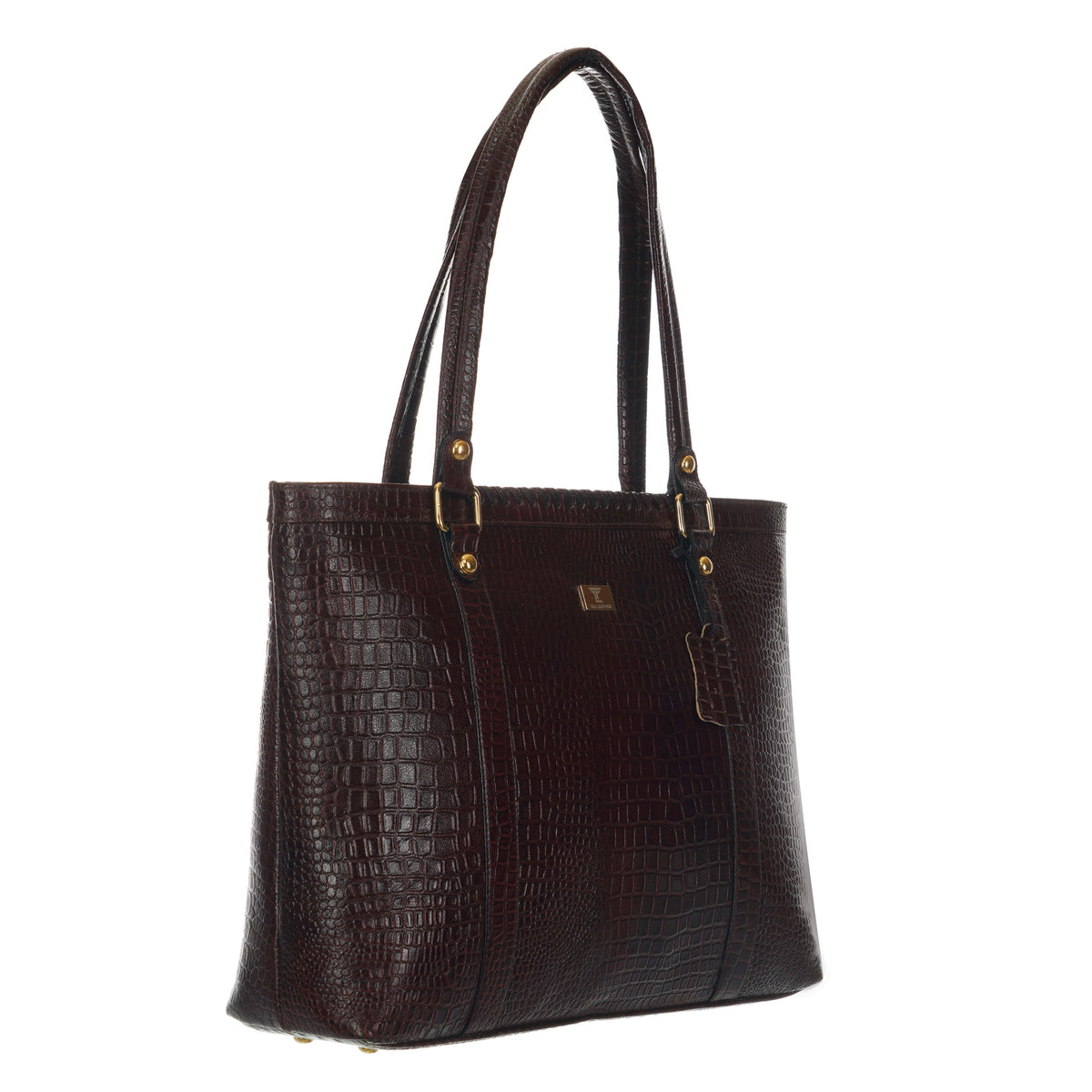 Women's 100% Leather Shoulder Bag - Elegant and Durable with Spacious Design