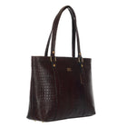 Women's 100% Leather Shoulder Bag - Elegant and Durable with Spacious Design