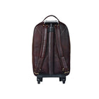 Leather Accessories 18 Inch Leather Laptop Backpacks Trolley Bags