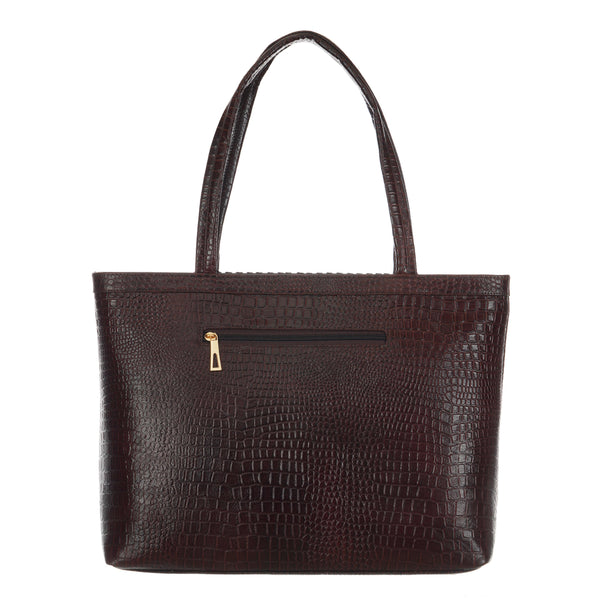 Women's 100% Leather Shoulder Bag - Elegant and Durable with Spacious Design