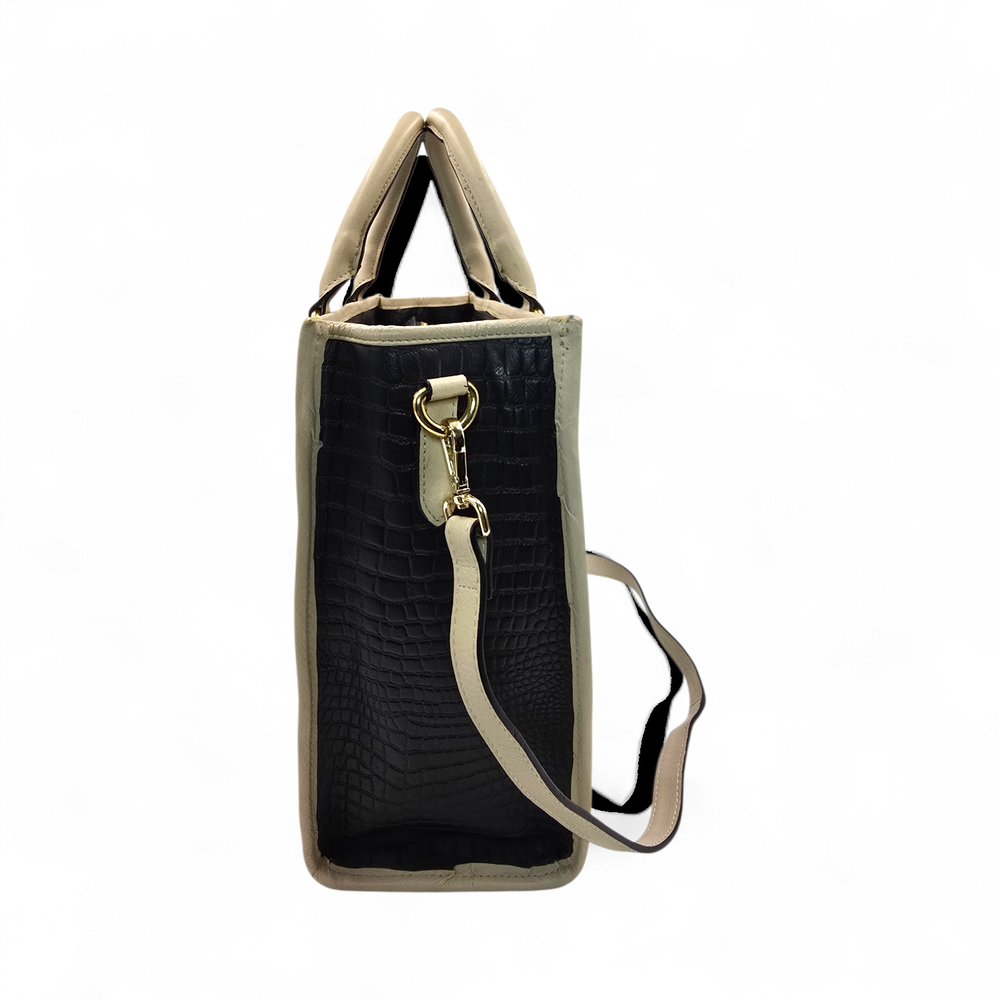 Genuine Leather Handbags for Women - Multi-Style Tote, Crossbody, and Top Handle Bag.