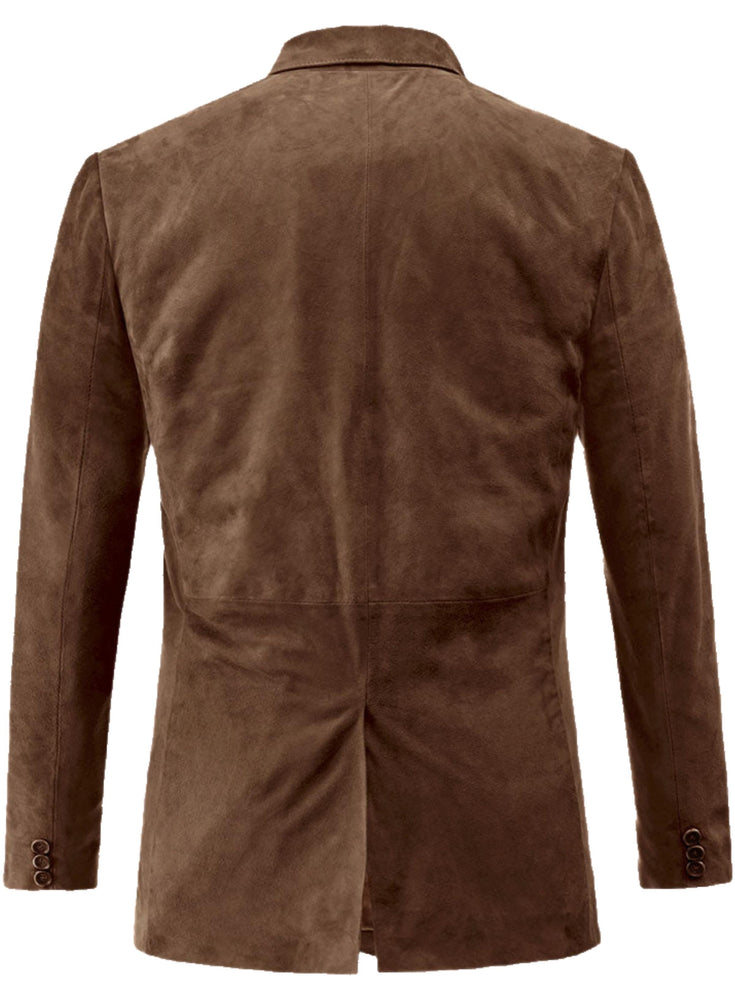 Men's Brown Leather Coat - Premium Quality by Taj Leather