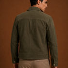 Suede Solid Leather Biker Jacket