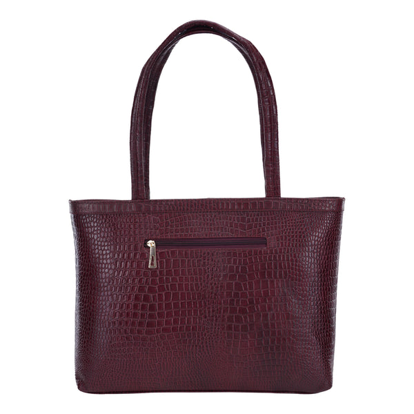 Women's 100% Leather Shoulder Bag - Elegant and Durable with Spacious Design