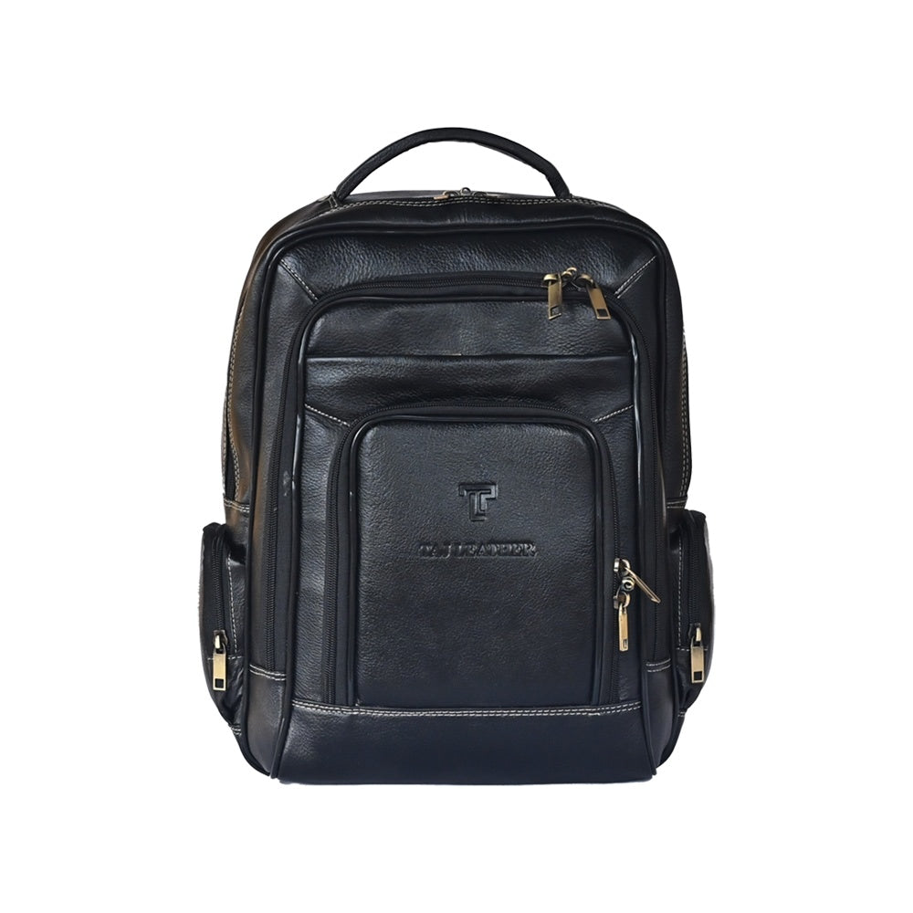 Large 35 L Laptop Backpack 100% Genuine Leather Laptop Backpack.