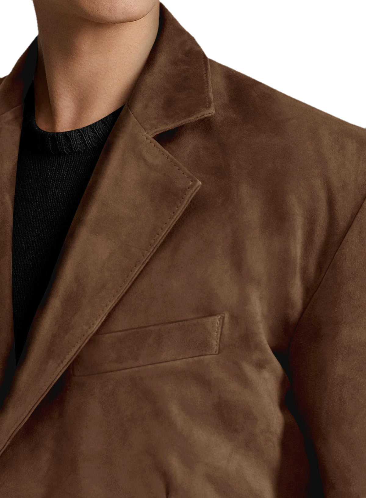Men's Brown Leather Coat - Premium Quality by Taj Leather