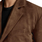 Men's Brown Leather Coat - Premium Quality by Taj Leather