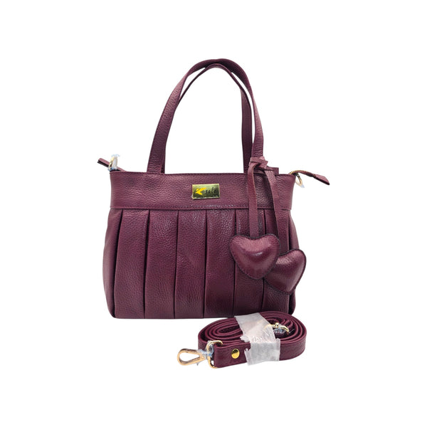 Genuine Leather Handbags for Women - Multi-Style Tote, Crossbody, and Top Handle Bag.