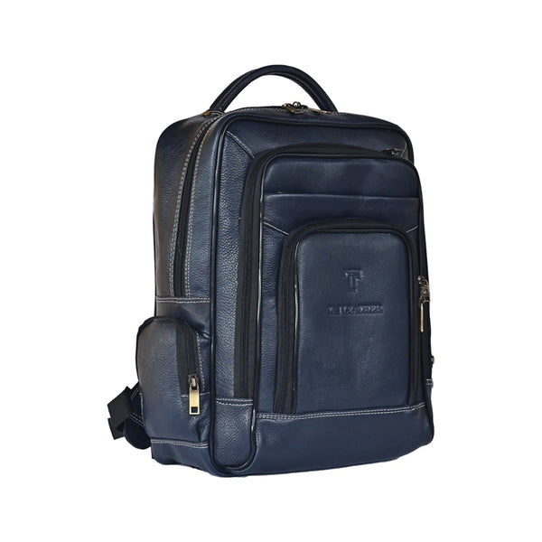 Large 35 L Laptop Backpack 100% Genuine Leather Laptop Backpack
