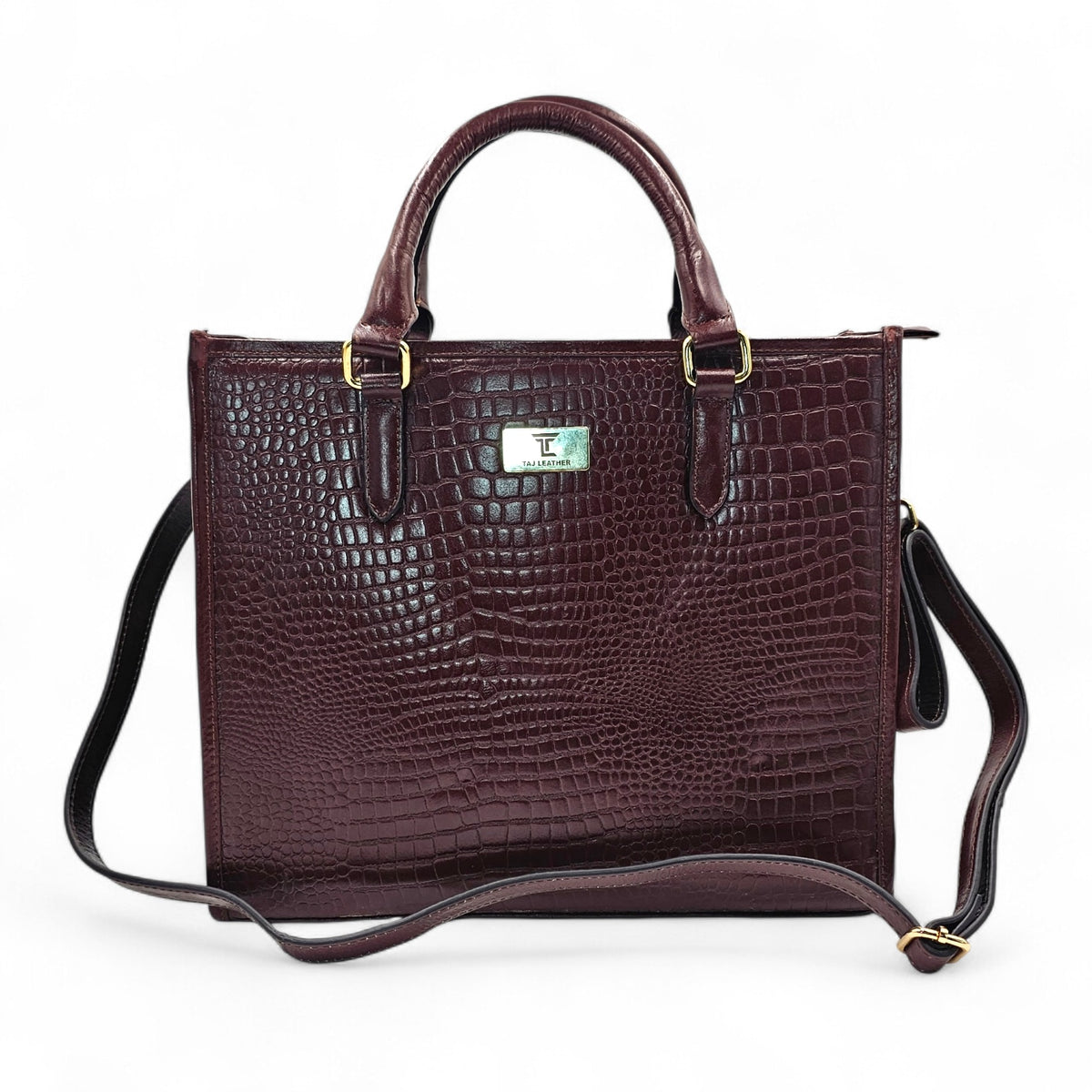 Genuine Leather Handbags for Women - Multi-Style Tote, Crossbody, and Top Handle Bag.