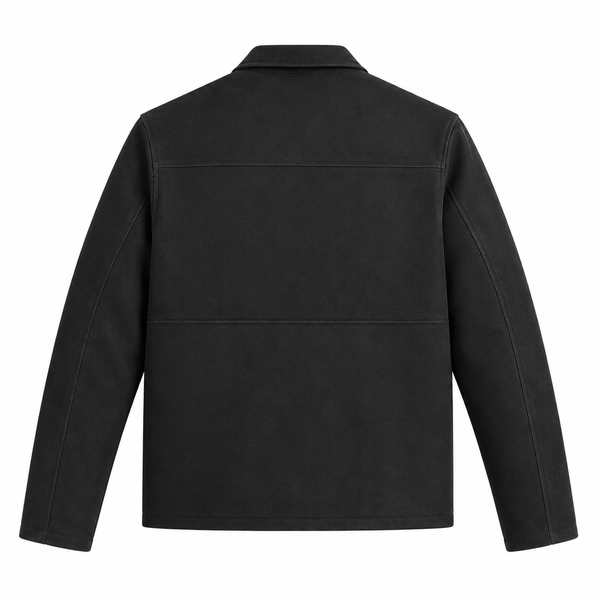 Suede Faux Black