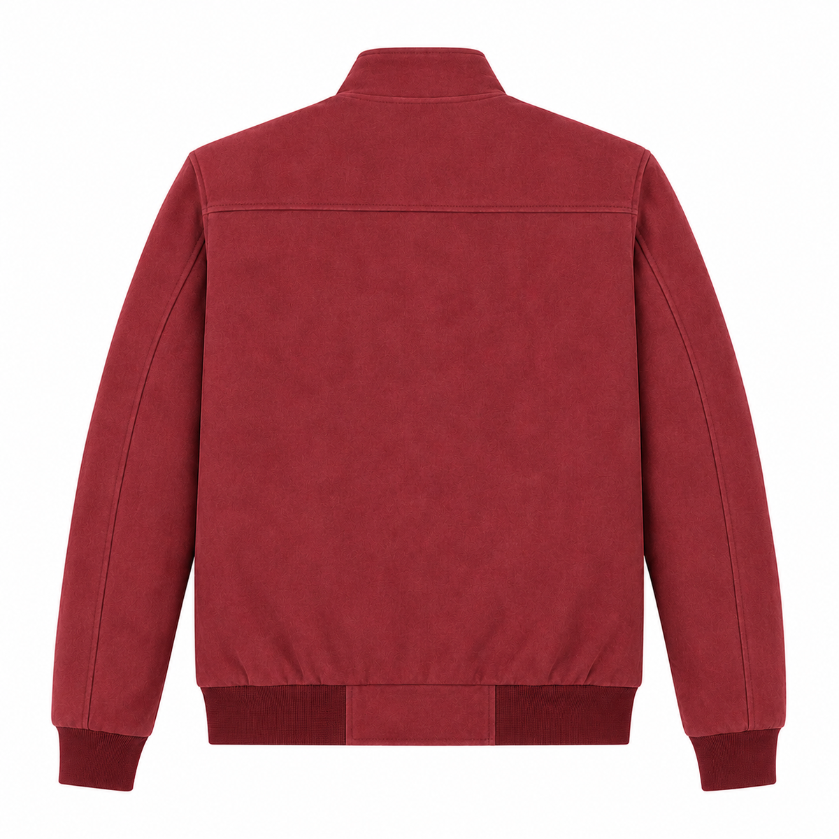 Suede Faux Maroon
