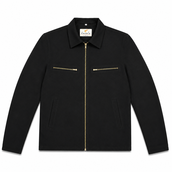 Suede Faux Black