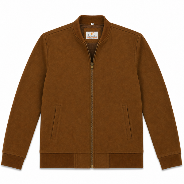 Suede Faux Brown